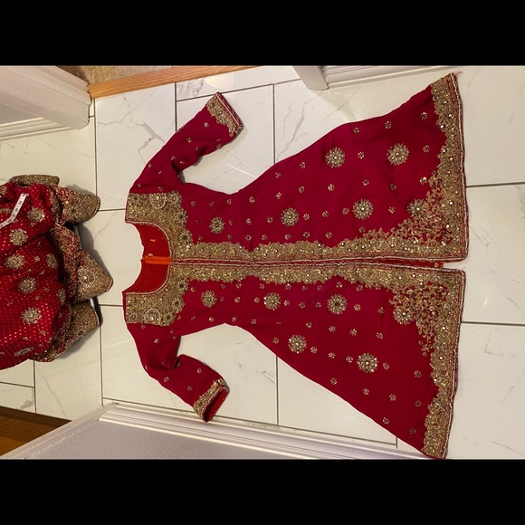 Pakistani Wedding Gown / Dress - Picture 10 of 11